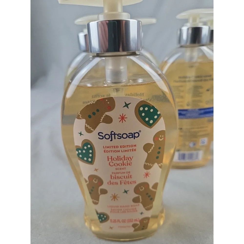 🔥5 pack Softsoap Limited Edition Holiday Cookie Hand Soap - 11.25 oz New In Box